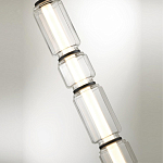 Торшер с прозрачным плафоном Jarrty варинант исполнения - 2 | Loft Concept в Костроме