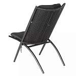 Кресло плетеное с мягкими подушками для сиденья и спины Hancock варинант исполнения - 4 | Loft Concept в Костроме