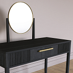 Туалетный Стол с зеркалом Primo Черный дуб варинант исполнения - 3 | Loft Concept в Костроме