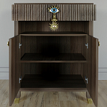 Комод Elsa Dreams Walnut Двухстворчатый  варинант исполнения - 5 | Loft Concept в Костроме