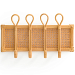 Настенная вешалка из ротанга Wila Wall Hanger M варинант исполнения - 2 | Loft Concept в Костроме