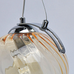 Подвесной светильник со стеклянном плафоном в форме бокала Kaleido варинант исполнения - 9 | Loft Concept в Костроме