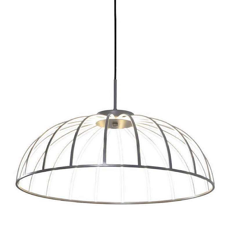 Подвесной светильник FRITURE VERTIGO PENDANT Серый матовый Белый в Костроме | Loft Concept 