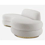 Элитный Диван Nice мягкой округлой формы  варинант исполнения - 3 | Loft Concept в Костроме