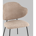 Стул Bellamy букле кофейный варинант исполнения - 2 | Loft Concept в Костроме