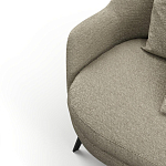 Мебельная ткань Шенилл Wangi серый цвет N 1166 варинант исполнения - 5 | Loft Concept в Костроме