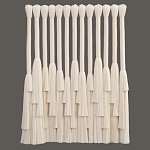 Декор на стену Белые Кисти Wall decor White Tassels варинант исполнения - 3 | Loft Concept в Костроме