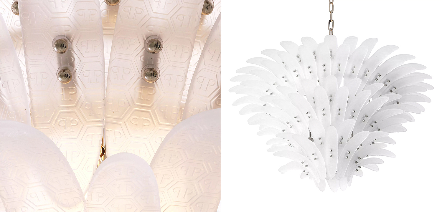 Люстра Philipp Plein Chandelier Bel Air L Белая Люстра Philipp Plein Chandelier Bel Air L Белая - Loft-Concept в Костроме