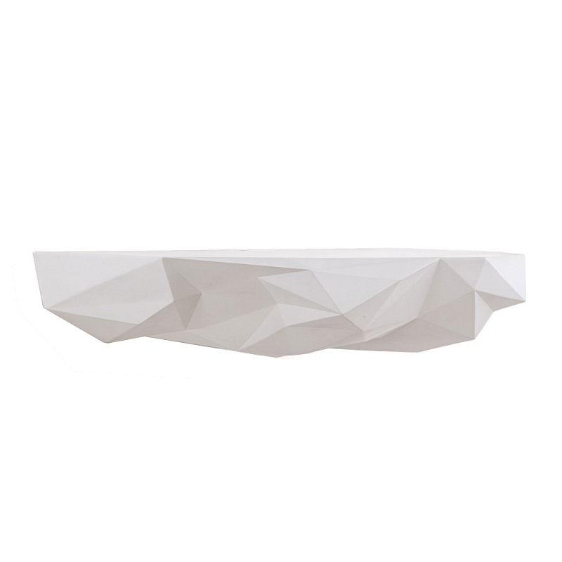 Полка Seletti Space Rock Big C Белый Полка Seletti Space Rock Big C Белый в Костроме | Loft Concept