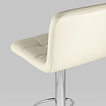 Барный стул с сиденьем молочного цвета Honory варинант исполнения - 6 | Loft Concept в Костроме