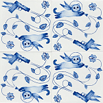 Плитка с узором Пистолеты варинант исполнения - 2 | Loft Concept в Костроме