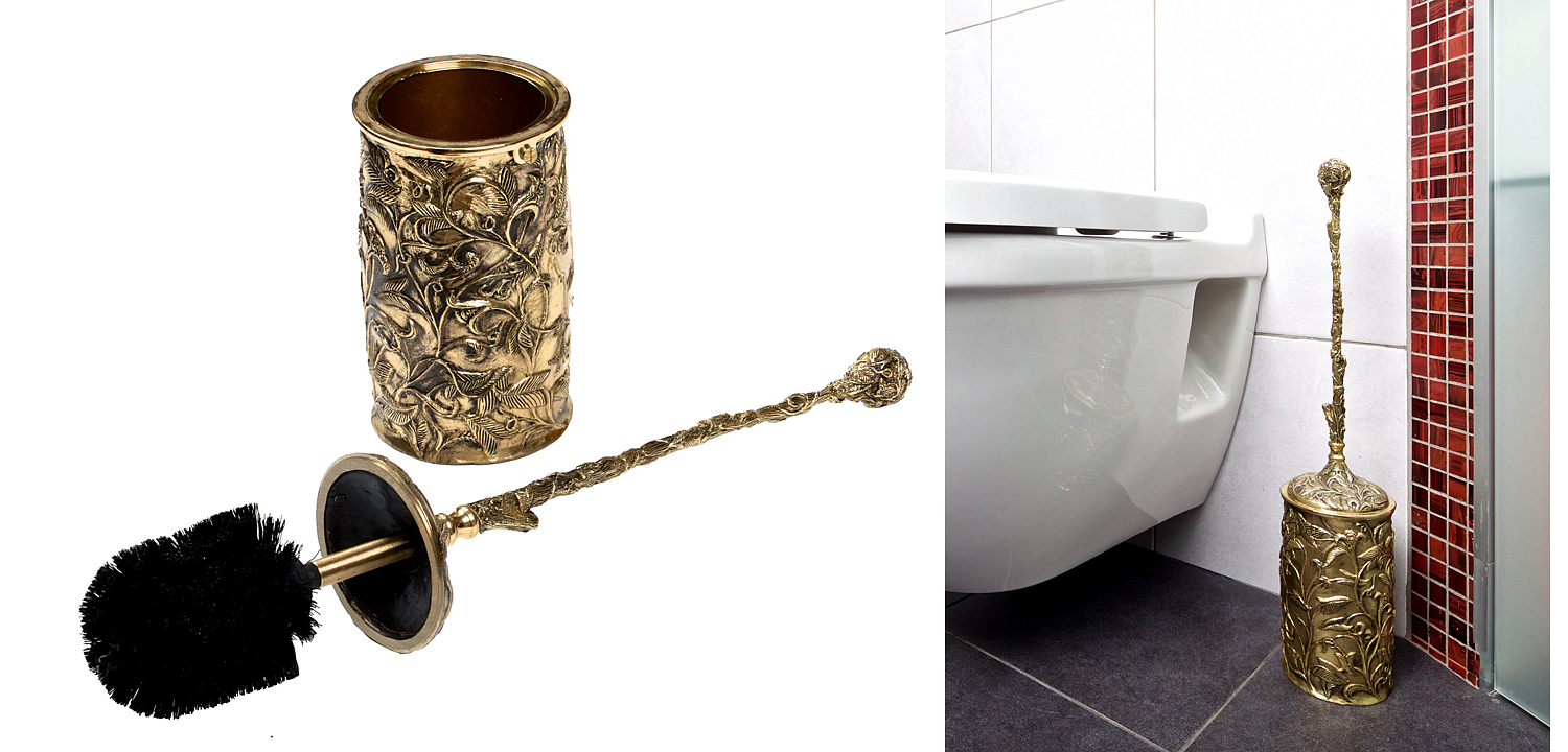 Ёрш для туалета Bronze Toilet Brush Ёрш для туалета Bronze Toilet Brush - Loft-Concept в Костроме