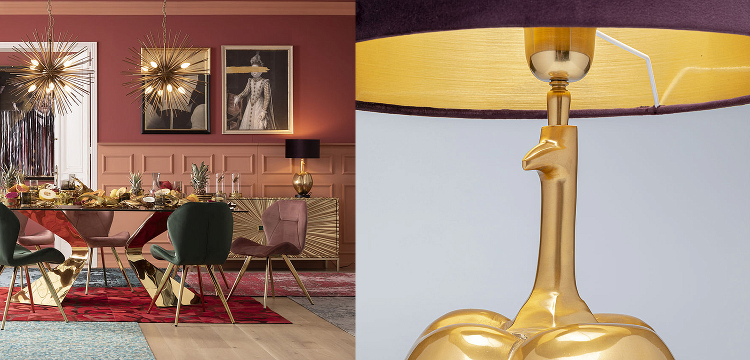 Настольная лампа Golden Pumpkin Настольная лампа Golden Pumpkin - Loft-Concept в Костроме
