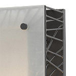 Бра прямоугольное с матовым рассеивателем Solar Glare Research варинант исполнения - 1 | Loft Concept в Костроме