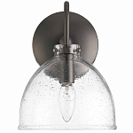 Бра с куполообразным прозрачным плафоном Glass Dome with Seeds варинант исполнения - 4 | Loft Concept в Костроме