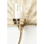 Большой Настенный Подсвечник золотой Лист Пальмы варинант исполнения - 3 | Loft Concept в Костроме