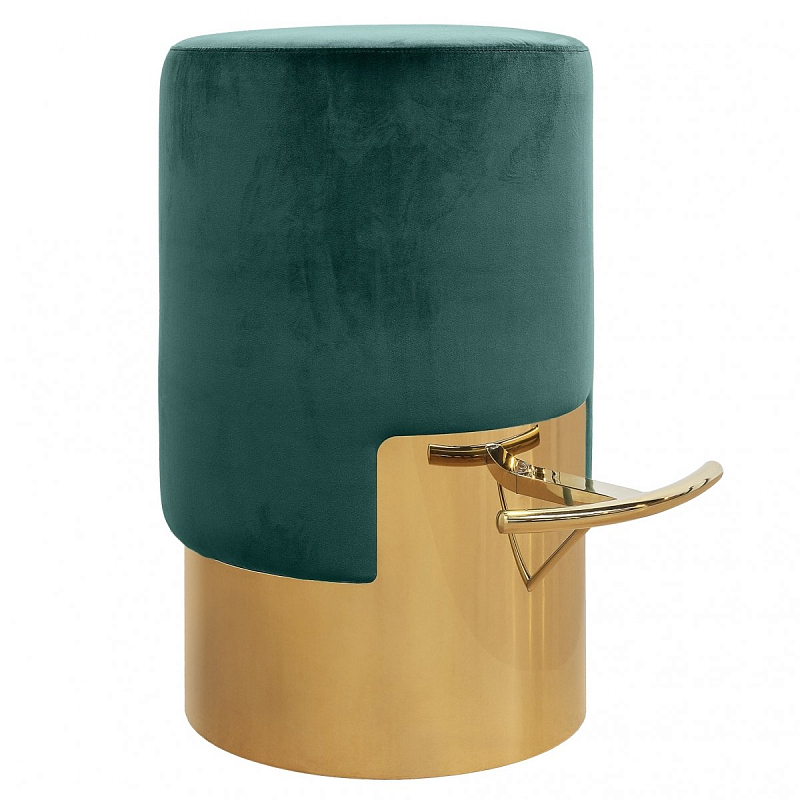 ELLA BAR STOOL Зеленый Барный стул Золотой Малахит (зеленый) ELLA BAR STOOL Зеленый Барный стул Золотой Малахит (зеленый) в Костроме | Loft Concept