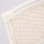 Комплект уличной мебели из ротанга Eloise белый варинант исполнения - 2 | Loft Concept в Костроме