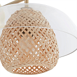 Бра с плафоном из плетенного бамбука Corzine варинант исполнения - 3 | Loft Concept в Костроме