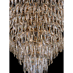 Люстра с каскадом из прозрачного хрусталя Constant Sparks варинант исполнения - 15 | Loft Concept в Костроме