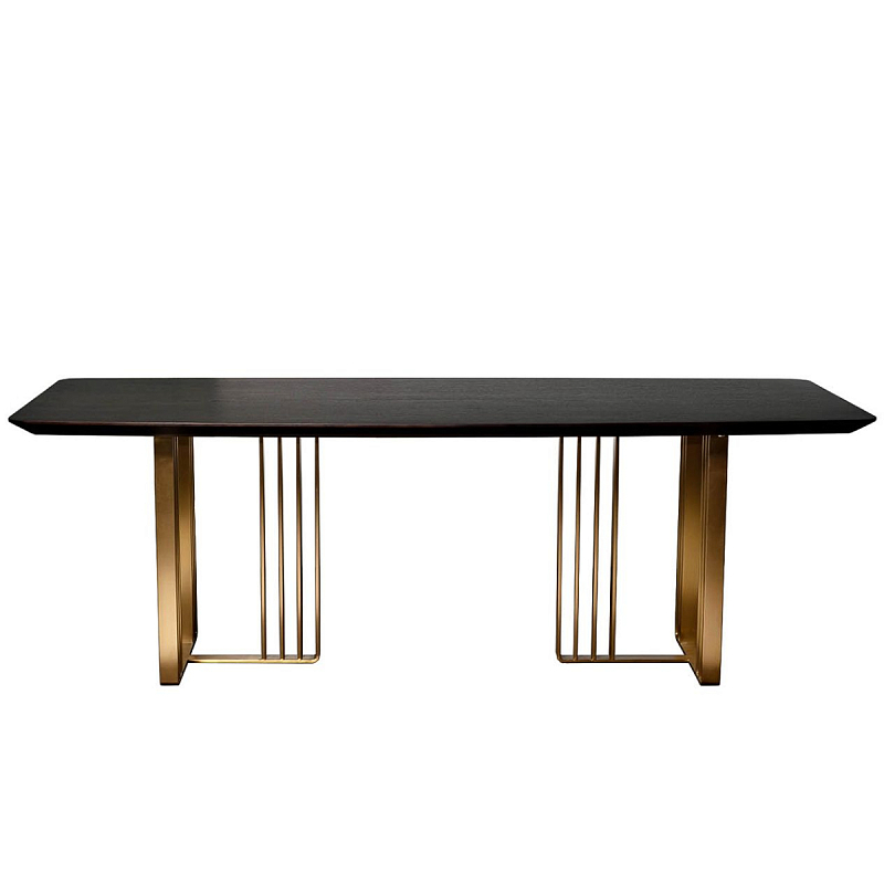 Стол обеденный Original black 300  Черный Золотой в Костроме | Loft Concept 