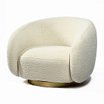 Кресло Bear Белое букле варинант исполнения - 1 | Loft Concept в Костроме