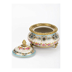 Шкатулка фарфоровая с цветочной росписью Eden Garden варинант исполнения - 3 | Loft Concept в Костроме