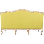 Диван из натурального бука бежевый с изображением птиц и цветов Beige Green Chinoiserie Garden Sofa варинант исполнения - 2 | Loft Concept в Костроме