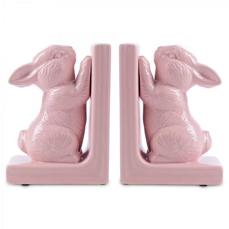 Держатель для книг Pink Rabbit Розовый Держатель для книг Pink Rabbit Розовый в Костроме | Loft Concept