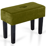 Мягкий  пуф на черных ножках Winton Pouf варинант исполнения - 3 | Loft Concept в Костроме