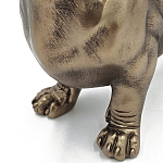 Статуэтка такса с реалистичными деталями и гладкой поверхностью Dachshund Style варинант исполнения - 4 | Loft Concept в Костроме