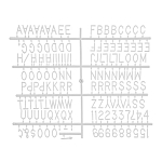 Доска для заметок Upcoming Events варинант исполнения - 3 | Loft Concept в Костроме