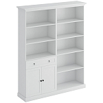 Двойной стеллаж с ящиком и 2-мя дверцами Percent Rack варинант исполнения - 1 | Loft Concept в Костроме