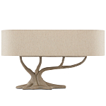 Настольная лампа с корпусом в виде дерева Gray Concrete Trunk варинант исполнения - 4 | Loft Concept в Костроме