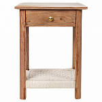 Прикроватная тумба с выдвижным ящиком Knotty варинант исполнения - 1 | Loft Concept в Костроме