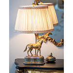 Настольная лампа из фарфора Лошадь Frodi варинант исполнения - 4 | Loft Concept в Костроме
