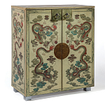 Комод в стиле шинузари с росписью Chinese Eastern Dragon варинант исполнения - 4 | Loft Concept в Костроме