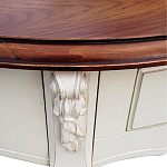 Деревянная консоль с ящиком в стиле прованс Hadrienne Montmartre Provence Connsole Table варинант исполнения - 3 | Loft Concept в Костроме