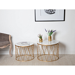 Столик дизайнерский The White Touch варинант исполнения - 3 | Loft Concept в Костроме