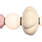 Подвесной светильник фигруный с керамическими элементами 18W LED Fragrant Light варинант исполнения - 4 | Loft Concept в Костроме