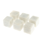 Камни для охлаждения виски из белого мрамора Natural Stone Cube варинант исполнения - 3 | Loft Concept в Костроме