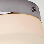 Потолочный светильник для ванных комнат с цилиндрическим плафоном из опалового стекла Elstead Lighting варинант исполнения - 2 | Loft Concept в Костроме