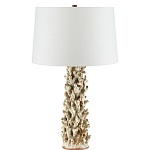 Настольная лампа с корпусом в виде кораллов Coral Column варинант исполнения - 2 | Loft Concept в Костроме