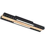 Потолочный светильник черный GAVIN WOOD 1 варинант исполнения - 1 | Loft Concept в Костроме