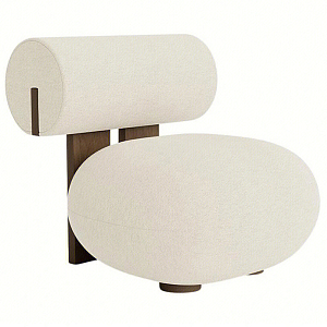 Кресло Hippo Lounge Barnum 24 Base Dark Smoked Oak