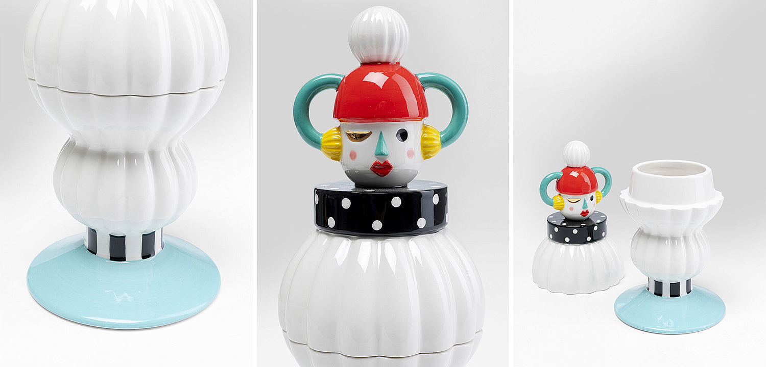 Ваза с крышкой Funny Doll Vase IV Ваза с крышкой Funny Doll Vase IV - Loft-Concept в Костроме