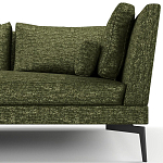 Мебельная ткань Шенилл зеленый цвет 138 см T4-22 варинант исполнения - 9 | Loft Concept в Костроме