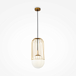 Подвесной светильник Cage Ball Pendant варинант исполнения - 1 | Loft Concept в Костроме