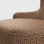 Мебельная ткань Шенилл терракотовый цвет 142 см T4-58 варинант исполнения - 9 | Loft Concept в Костроме