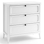 Комод с 3-мя ящиками белый Silva White Chest of Drawers варинант исполнения - 2 | Loft Concept в Костроме